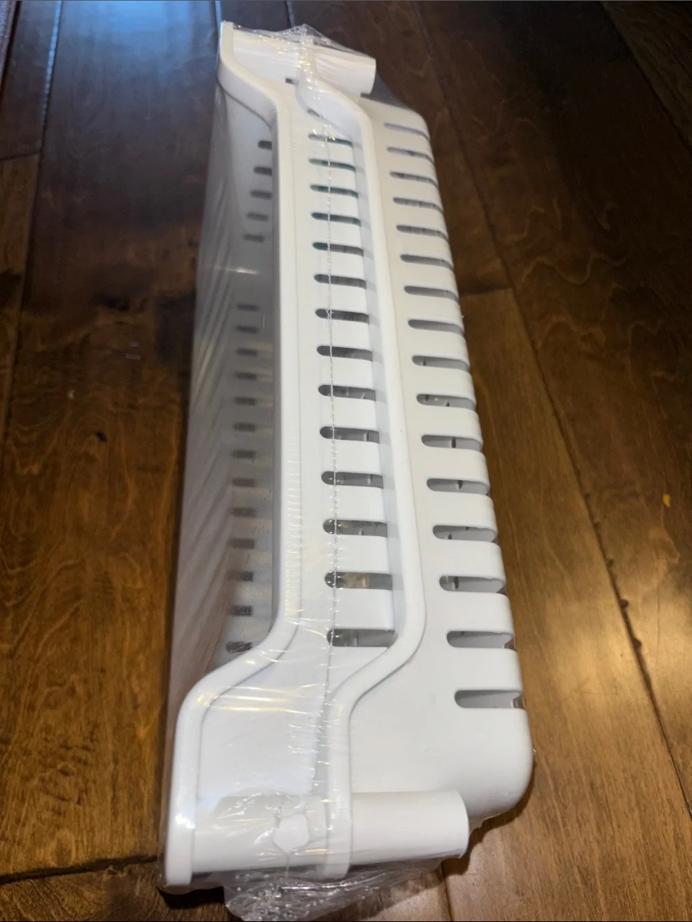 COS White Plastic Two-Stack Storage Rack - Picture 2 of 5